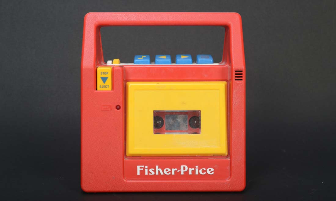 Mon premier lecteur de cassettes Fisher Price (Cassettophone)