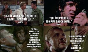 Phrase Culte dans Rambo