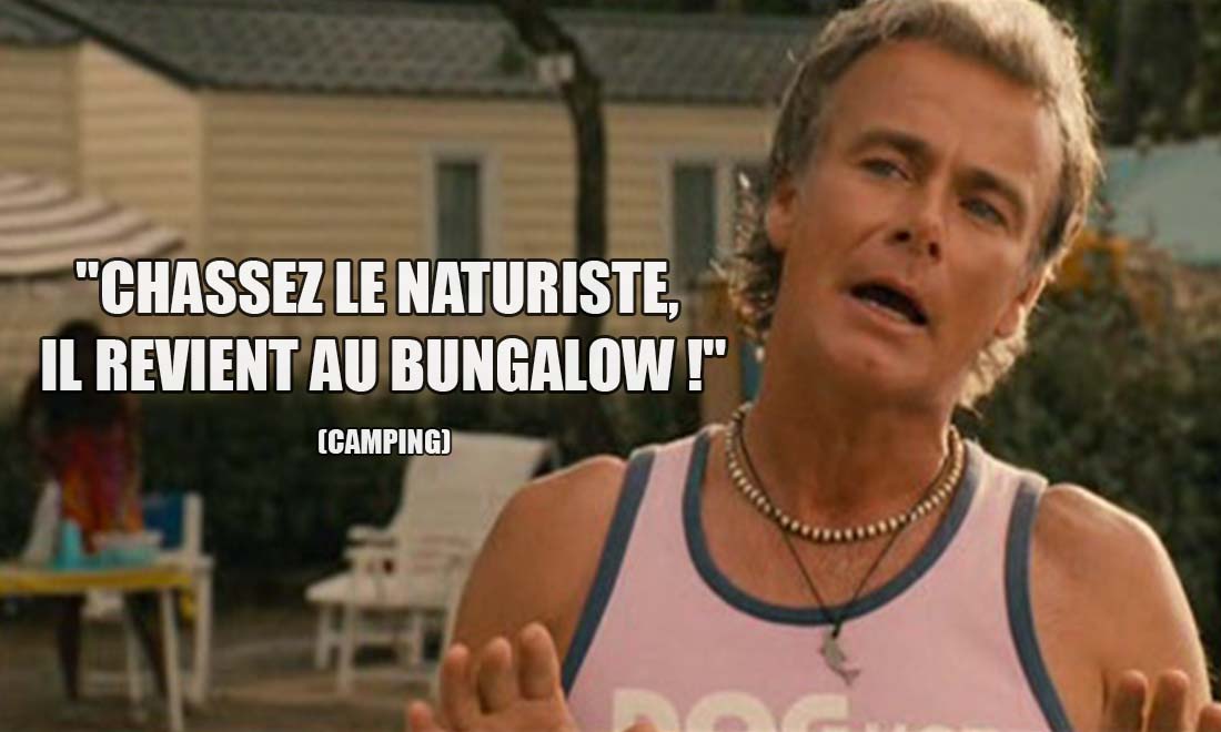Camping: Chassez le naturiste, il revient au bungalow !