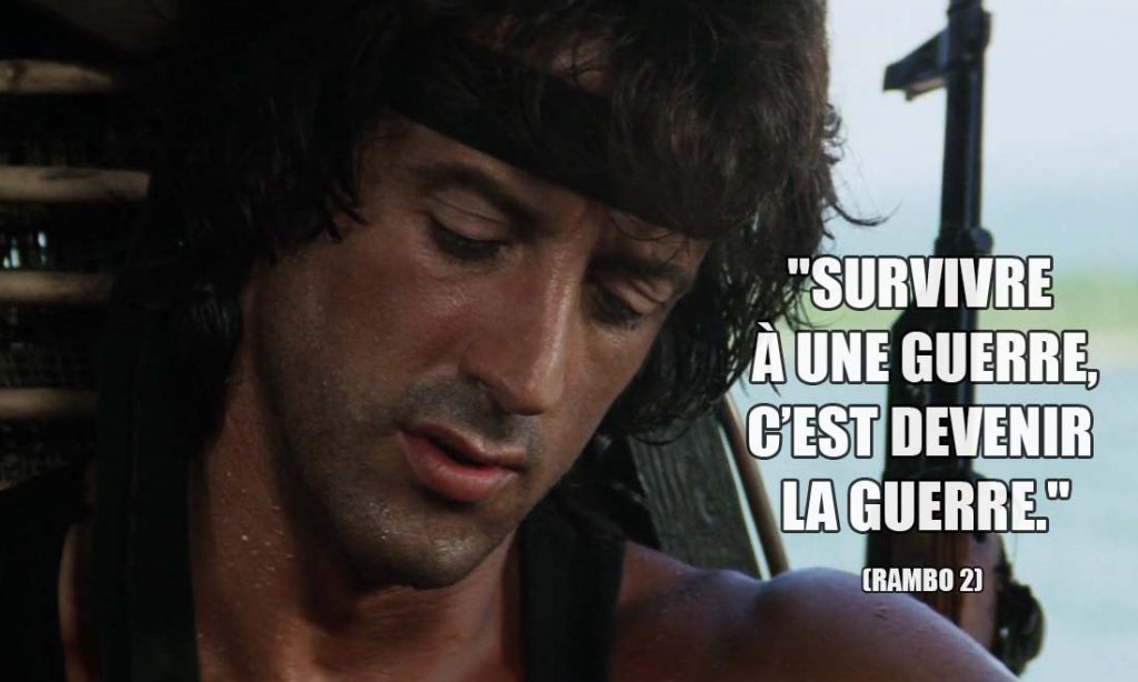 Phrase Culte dans Rambo Part 13