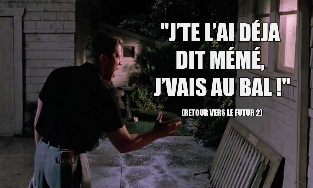 Retour vers le Futur 2: J'te l'ai déja dit Mémé, j'vais au bal !