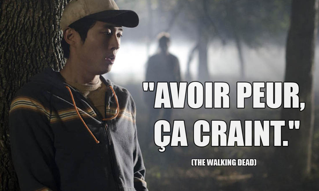 The Walking Dead: Avoir peur, ça craint.